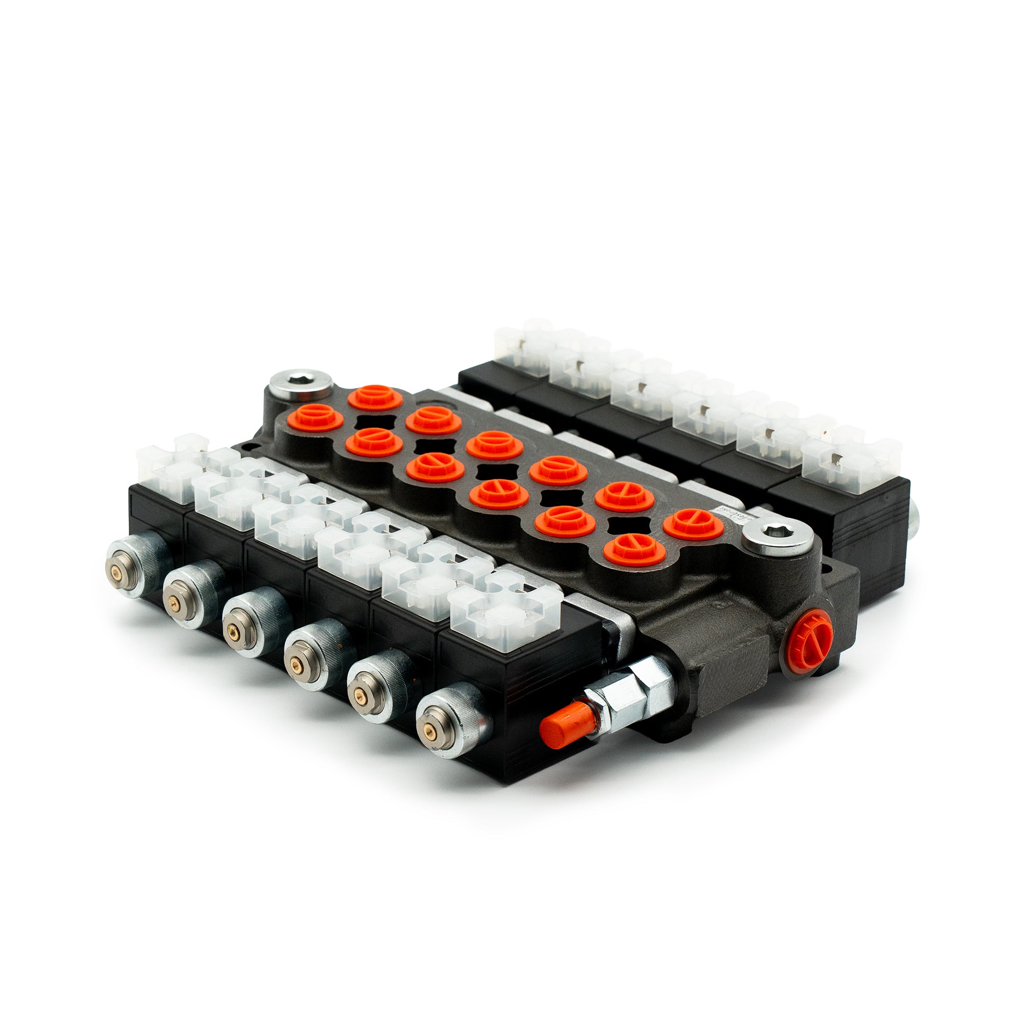 Elektrisches Wegeventil 06Z50/06Z80 AAAAAA ES3 12VDC/24VDC G – 6 Sektionen