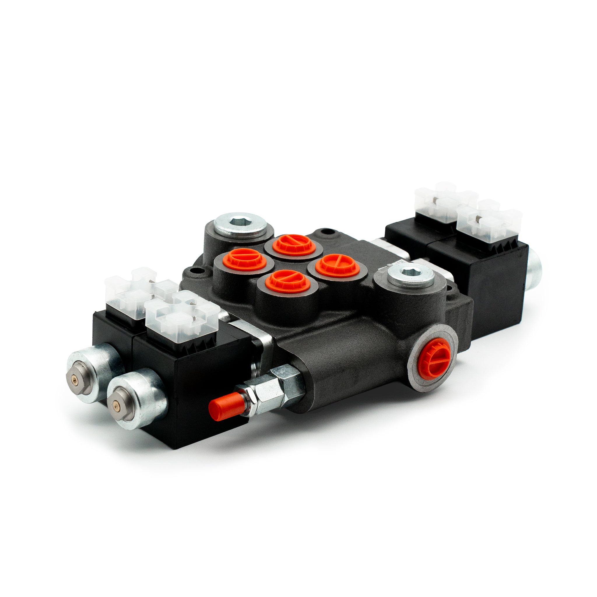 Elektrisches Wegeventil 02Z50/02Z80 AA ES3 12VDC/24VDC G – 2 Sektionen